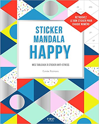Sticker Mandala Happy Les Tableaux A Sticker Anti Stress Traduction Anglais Francais Traductrice Rennes